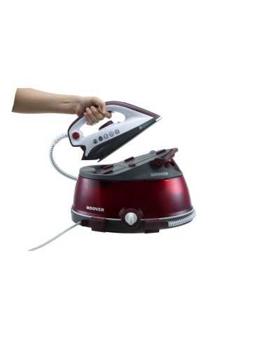 Hoover IronVision 360° Ironvision 2500 W 2 L Ceramica Borgogna, Trasparente