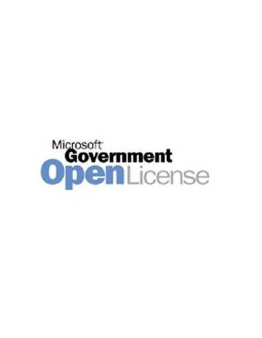 Microsoft 3VU-00089 licenza per software aggiornamento Governativa (GOV) 1 licenza e