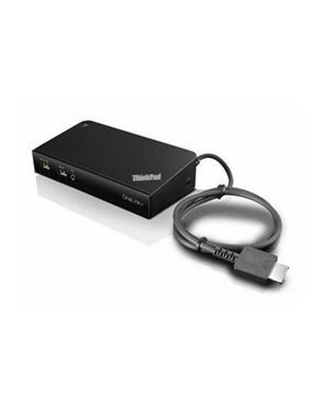 Lenovo 40A40090IT replicatore di porte e docking station per notebook Cablato Nero