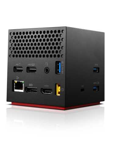 Lenovo 40A60045EU replicatore di porte e docking station per notebook Wireless WiGig Nero