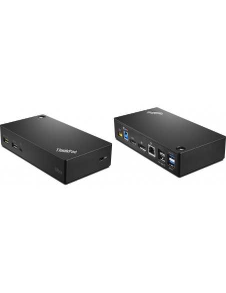 Lenovo ThinkPad USB 3.0 Ultra Dock Cablato USB 3.2 Gen 1 (3.1 Gen 1) Type-A Nero