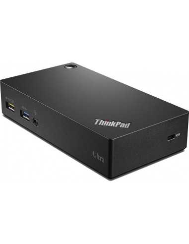 Lenovo ThinkPad USB 3.0 Ultra Dock Cablato USB 3.2 Gen 1 (3.1 Gen 1) Type-A Nero