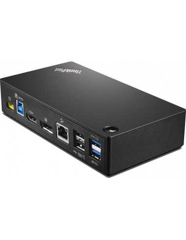 Lenovo ThinkPad USB 3.0 Ultra Dock Cablato USB 3.2 Gen 1 (3.1 Gen 1) Type-A Nero