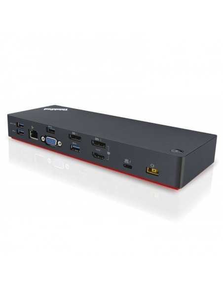 Lenovo 40AC0135EU replicatore di porte e docking station per notebook Cablato Thunderbolt 3 Nero