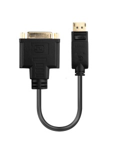 Lindy 41004 cavo e adattatore video 0,15 m DisplayPort DVI-D Nero 2