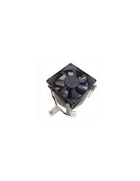 DELL 412-AAHQ sistema di raffreddamento per computer Processore Dissipatore di calore Radiatore Alluminio, Nero