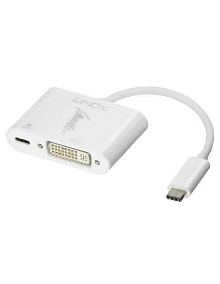Lindy 43195 adattatore grafico USB 1920 x 1200 Pixel Bianco