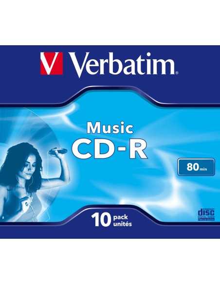 Verbatim Music CD-R 700 MB 10 pz