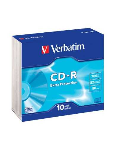 Verbatim CD-R Extra Protection 700 MB 10 pz