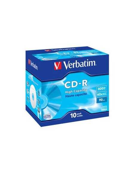 Verbatim CD-R High Capacity 800 MB 10 pz