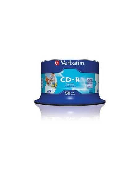 Verbatim CD-R AZO Wide Inkjet Printable 700 MB 50 pz