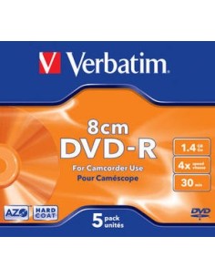 Verbatim DVD-R 8cm 1,4 GB 5 pz