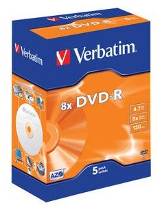 Verbatim 43521 10 DVD vergine 4,7 GB DVD-R