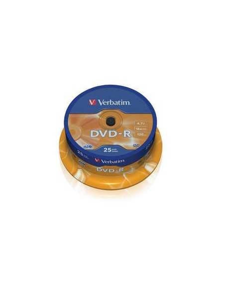 Verbatim DVD-R Matt Silver 4,7 GB 25 pz