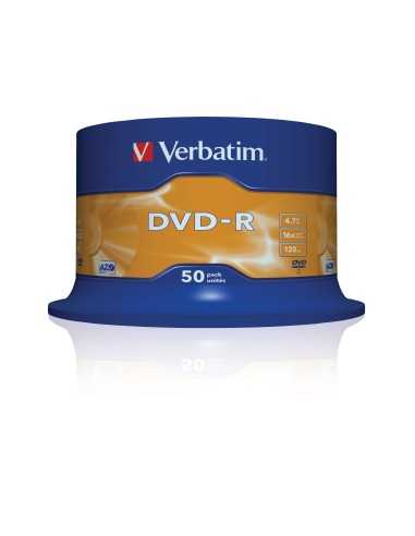 Verbatim DVD-R Matt Silver 4,7 GB 50 pz