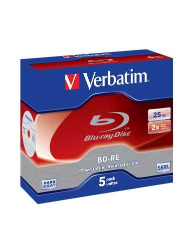 Verbatim 43615 disco vergine Blu-Ray BD-RE 25 GB 5 pz