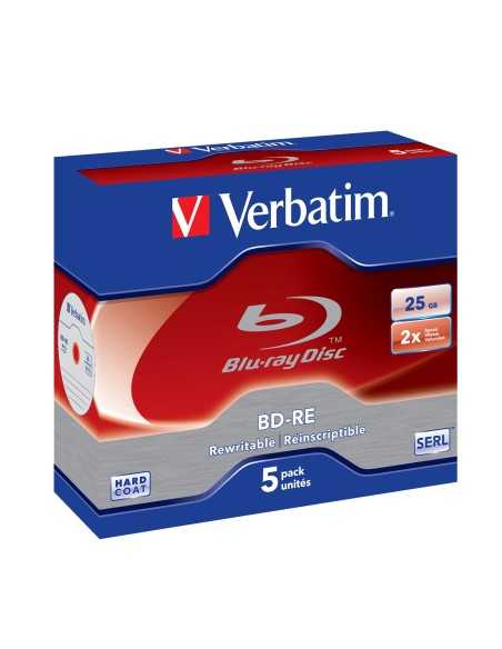 Verbatim 43615 disco vergine Blu-Ray BD-RE 25 GB 5 pz