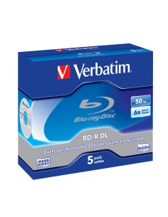 Verbatim 43748 disco vergine Blu-Ray BD-R 50 GB 5 pz