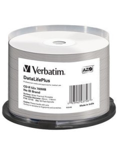 Verbatim CD-R 52x DataLifePlus 700 MB 50 pz