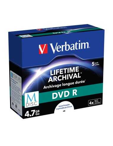 Verbatim M-Disc DVD R 4,7 GB 5 pz