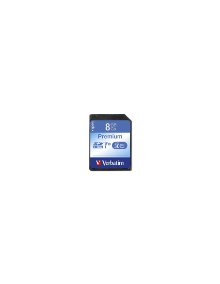 Verbatim Premium 8 GB SDHC Classe 10