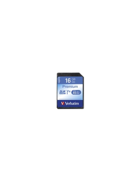 Verbatim Premium 16 GB SDHC Classe 10