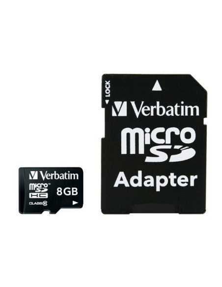 Verbatim Premium 8 GB MicroSDHC Classe 10