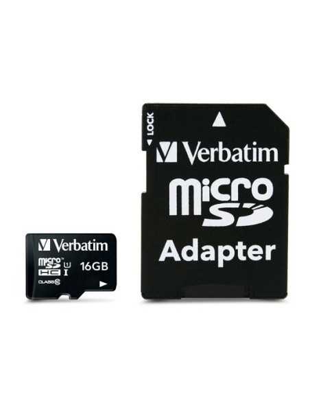 Verbatim Premium 16 GB MicroSDHC Classe 10