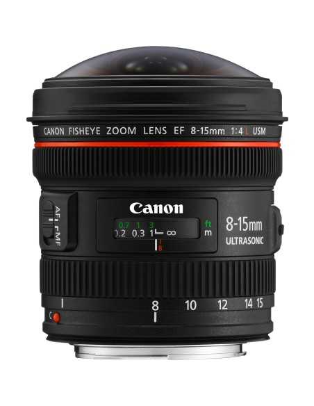 Canon Obiettivo EF 8-15 mm f 4L Fisheye USM