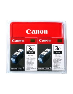 Canon BCI-3EBK, 2-pack cartuccia d'inchiostro 2 pz Originale Nero