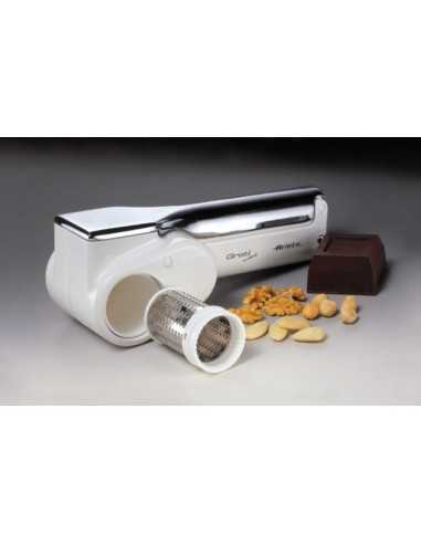 Ariete GRATÌ METAL grattugia elettrica Acciaio inossidabile, Bianco