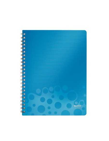 Leitz Blocco per appunti Bebop con fogli a quadretti Polipropilene (PP) Blu A4