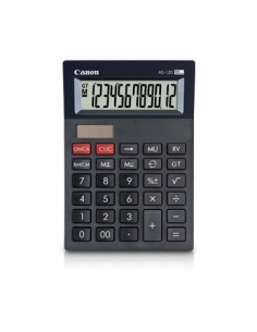 Canon AS-120 calcolatrice Desktop Calcolatrice con display Nero