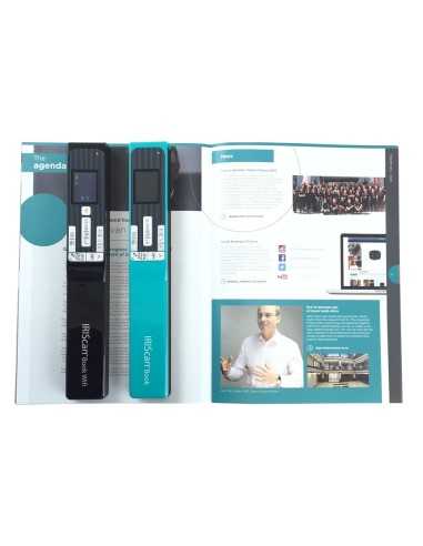 I.R.I.S. IRIScan Book 5 Wi-Fi Scanner portatile 1200 x 1200 DPI A4 Nero