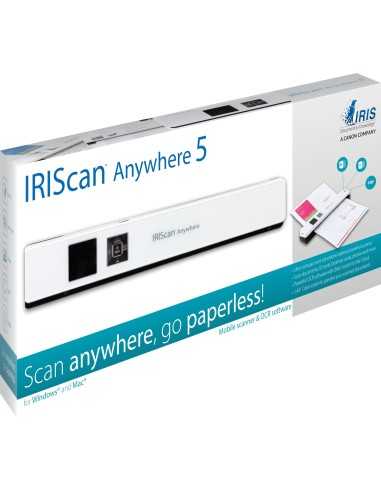 I.R.I.S. IRIScan Anywhere 5 Scanner ADF 1200 x 1200 DPI A4 Bianco