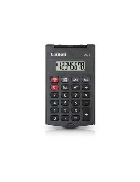 Canon AS-8 calcolatrice Tasca Calcolatrice con display Grigio