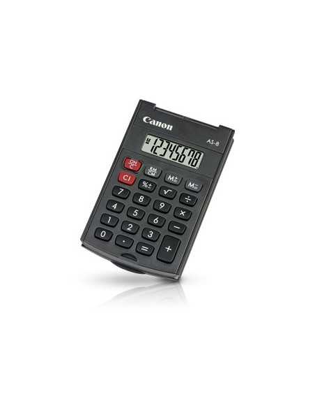 Canon AS-8 calcolatrice Tasca Calcolatrice con display Grigio