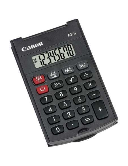Canon AS-8 calcolatrice Tasca Calcolatrice con display Grigio
