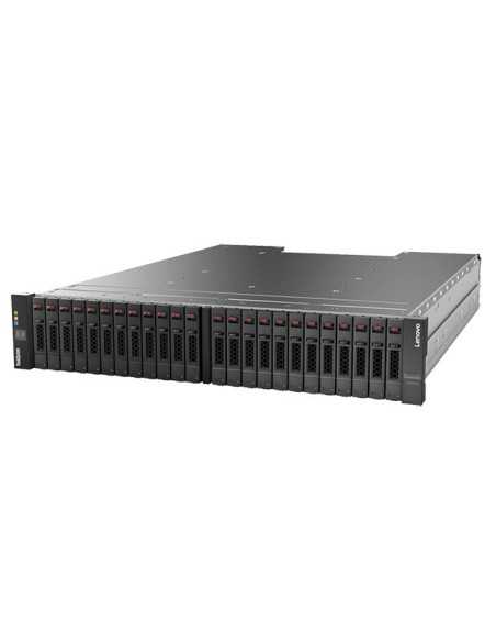 Lenovo DS2200 SFF array di dischi Armadio (2U) Nero, Acciaio inossidabile