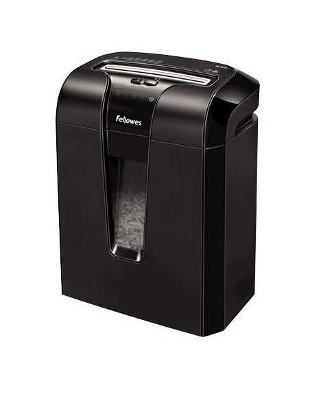 Fellowes Powershred 63Cb distruggi documenti Triturazione incrociata Nero