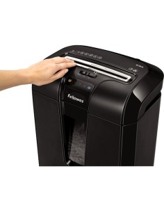 Fellowes Powershred 63Cb distruggi documenti Triturazione incrociata Nero 2