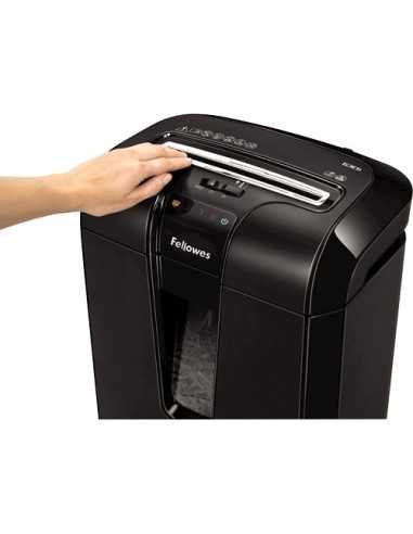 Fellowes Powershred 63Cb distruggi documenti Triturazione incrociata Nero