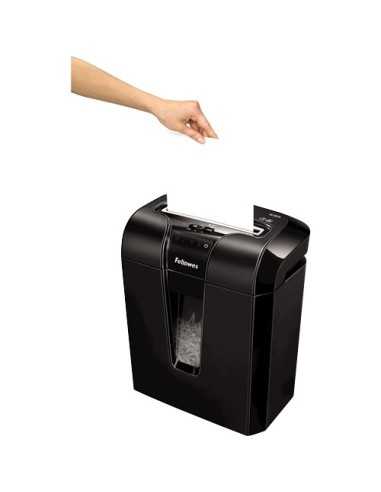 Fellowes Powershred 63Cb distruggi documenti Triturazione incrociata Nero