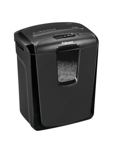 Fellowes M-8C distruggi documenti Triturazione incrociata 23 cm Nero