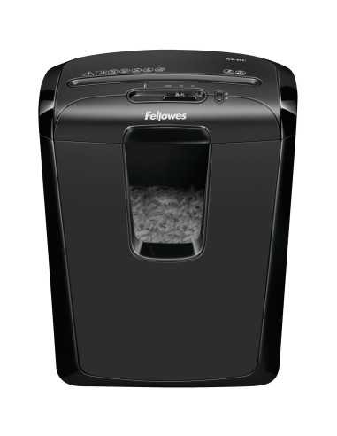 Fellowes M-8C distruggi documenti Triturazione incrociata 23 cm Nero
