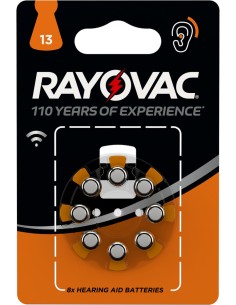Varta Rayovac Retail Size 13 Blister 8