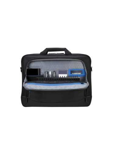 DELL J635V borsa per notebook 35,6 cm (14") Borsa da corriere Nero, Blu