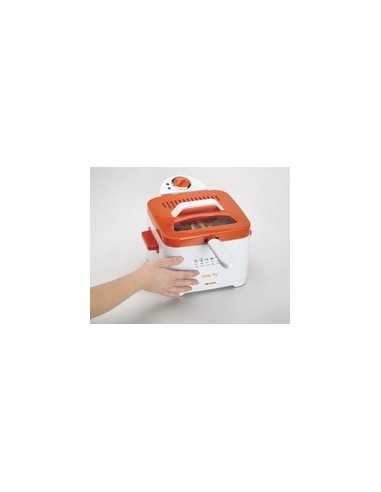 Ariete Easy Fry Singolo Indipendente 2000 W Arancione, Bianco
