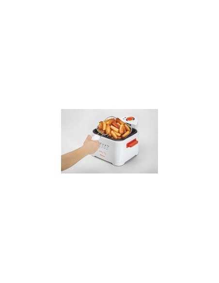 Ariete Easy Fry Singolo Indipendente 2000 W Arancione, Bianco