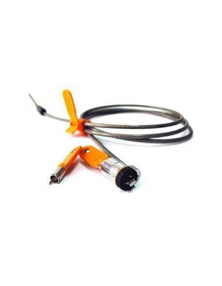 DELL 461-10054 cavo di sicurezza Arancione, Argento